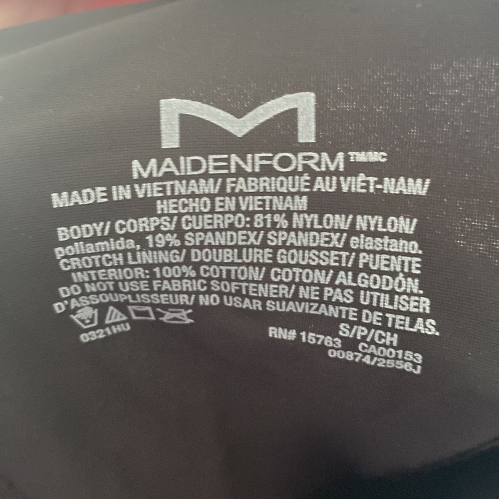 Maidenform Black Full Bodyshaper Shapewear NWOT - Picture 7 of 7